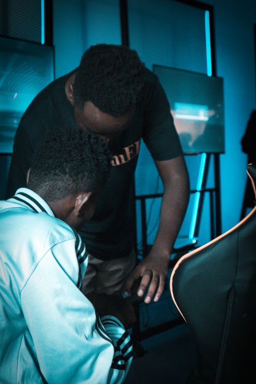 Afrigamer mentoring session